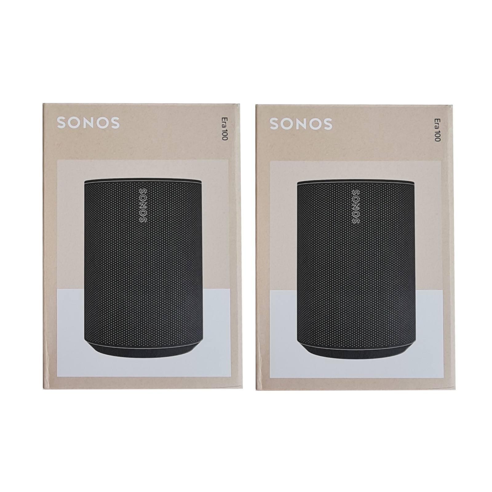 SONOS Stereo Lautsprecher Set: 2x ERA 100 Bluetooth WLAN AirPlay schwarz B-WARE - Bild 2 von 4