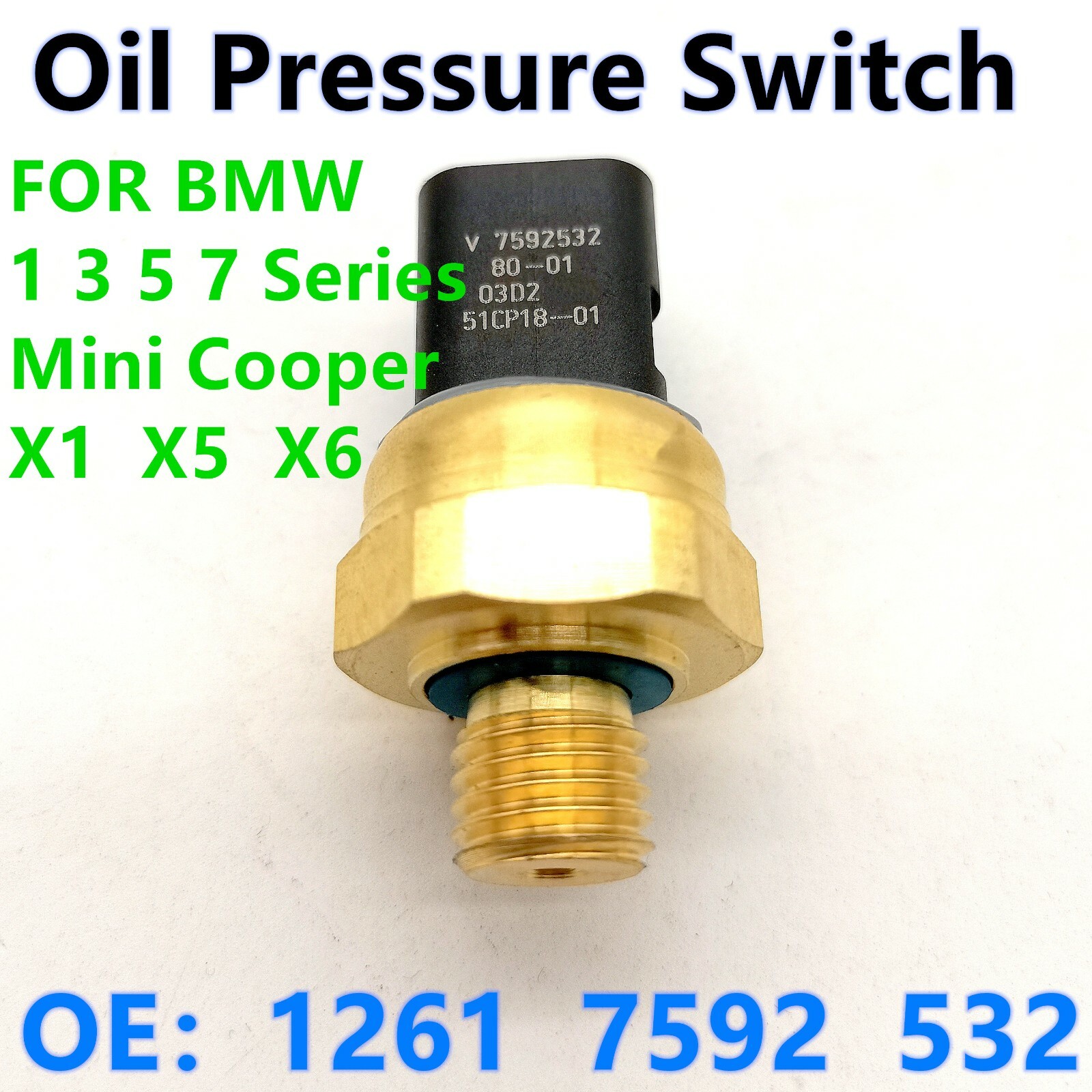 12617592532 51CP18-01 Oil Pressure Switch Sensor 1Pcs