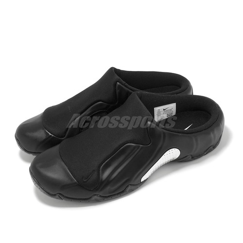 Nike Clogposite / черные, серебристые мужские повседневные слипоны в стиле Lifestyle HJ4325-001