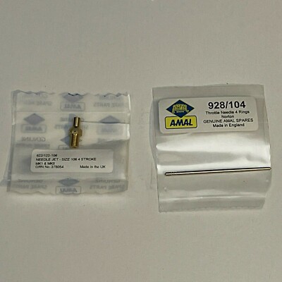NORTON AMAL CONCENTRIC 930 932 928 NEEDLE 928/104 4 RINGS 106 Jet 850 COMMANDO 