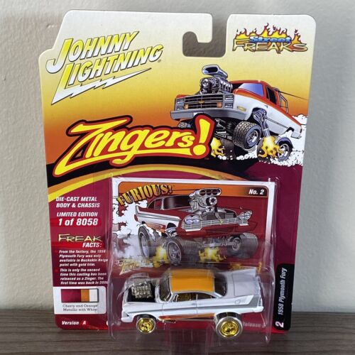 Johnny Lightning 1958 Plymouth Fury Street Freaks Zingers Johnny Lightning 1958 Plymouth Fury Street Freaks Zingers