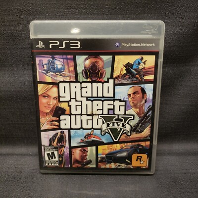 Grand Theft Auto V 5 GTA V Video Game Sony Playstation 3 PS3