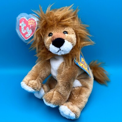TY Beanie Baby 2.0 - MIDAS the Lion (5 inch)