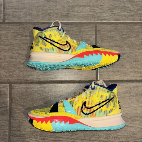 ［デマーカス・カズンさん専用］Nike KYRIE 5 26cm RARE NIKE Kyrie 7 '1 World People' Yellow Strike Black Mens