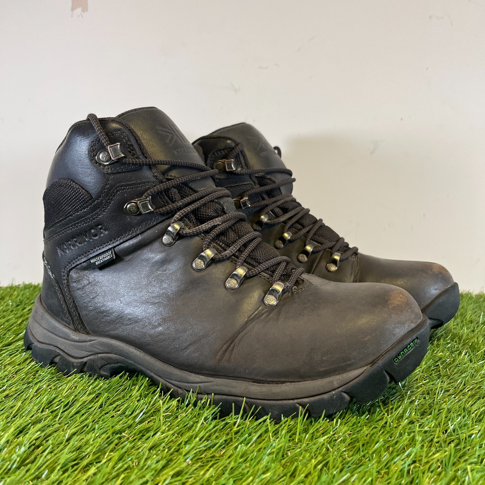 Karrimor Boots Size 8 Mens Brown Skiddaw 00 Waterproof Walking Hiking Shoes