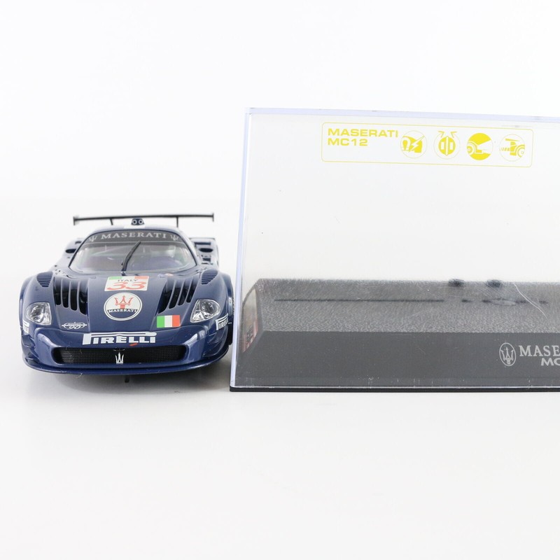 Maserati Mc12 #33 Blue Firelli Hornby Scalextric 1:32 Slot