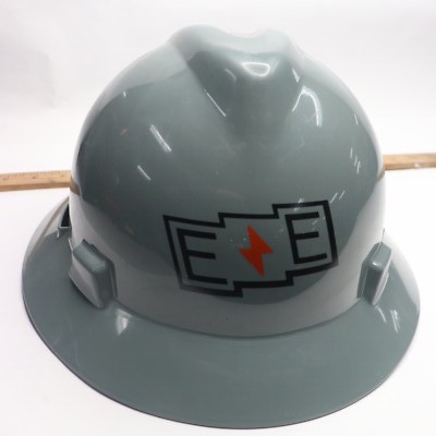MSA V-Gard Protective Hat-Glargard Underbrim Type 1 Class E Z94.1-15