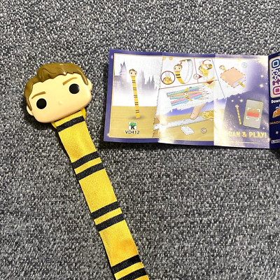Kinder Joy Egg Cedric Diggory Funko Pop Collectible VD412 Hufflepuff Scarf