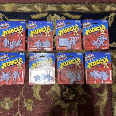 MOTU M.U.S.C.L.E. Lot of 8 Nerd Block Super 7