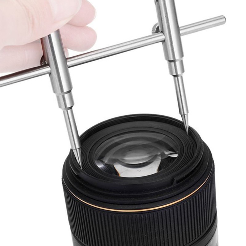 Professional Curved Spanner Wrench Camera Lens Repair Opening Tool Kit