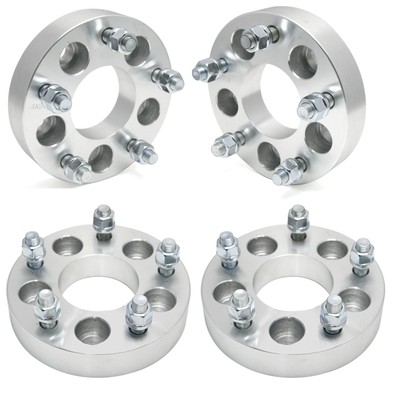 4 Wheel Spacers Adapters 5x45 to 5x5 fit Jeep JK  TJ YJ KK SJ XJ MJ 125quot