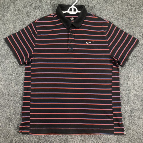 Nike The Athletic Dept Short Sleeve Polo Shirt Mens XL Black