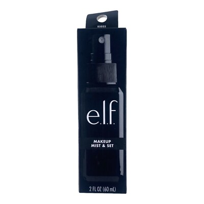 e.l.f. Studio Makeup Mist & Set All Day Long Wear Make-up Spray Clear NEW