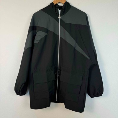 Anine Bing x Reebok Women's Windbreaker Jacket Casual Outdoor Black Size Medium