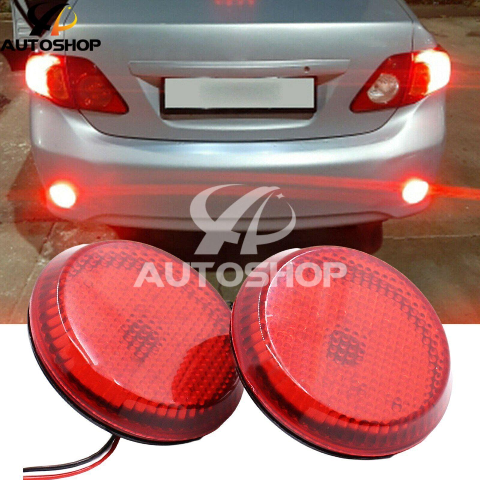 Rear Bumper Red Reflector For 2007-2010 Toyota Corolla 2011-2018 Toyota Sienna SE | Left | Plastic
