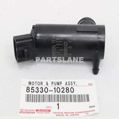 85330-10280 Toyota OEM Genuine MOTOR & PUMP ASSY, WINDSHIELD