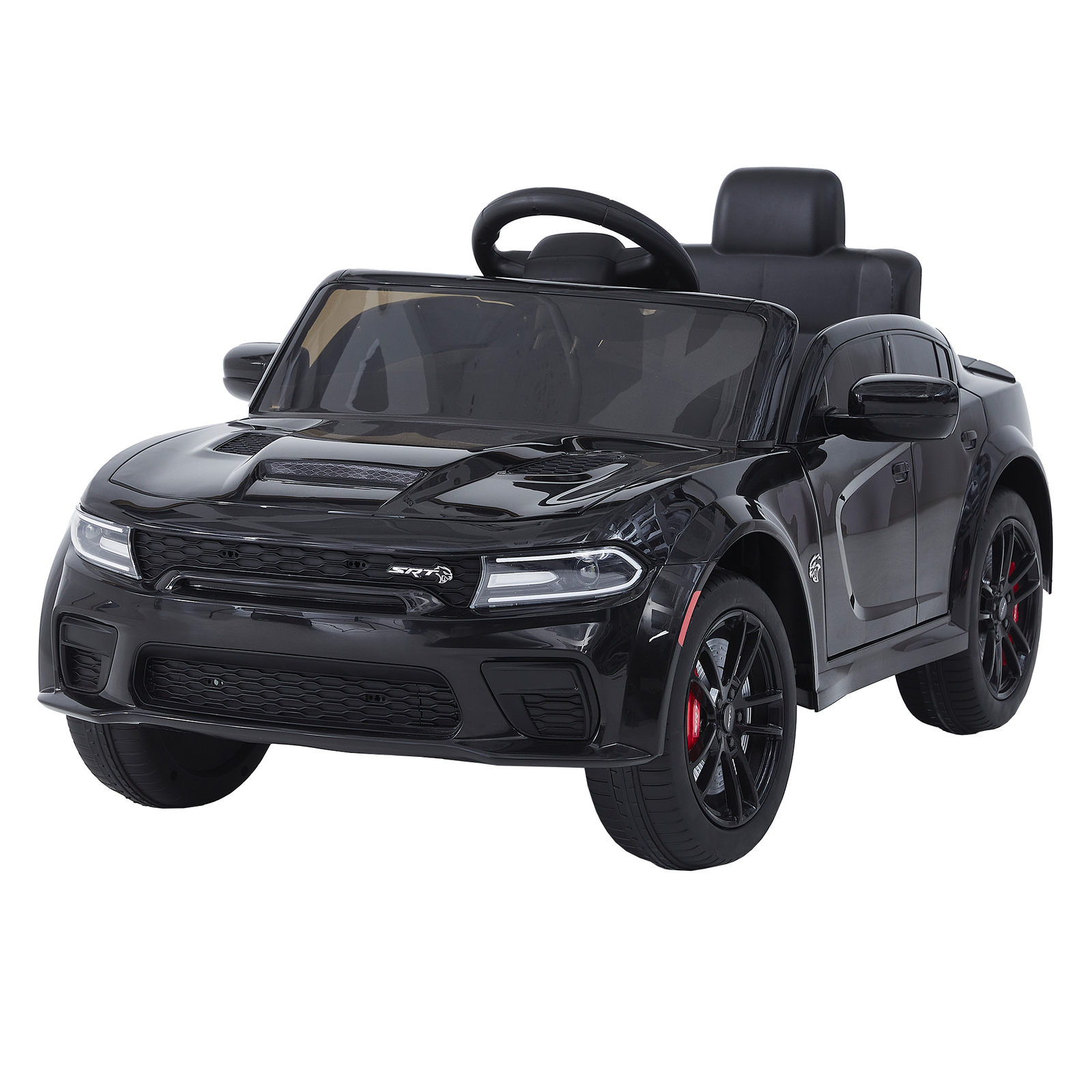 Kids Ride On Car W/parents Rc Control Power Display, Slow Start