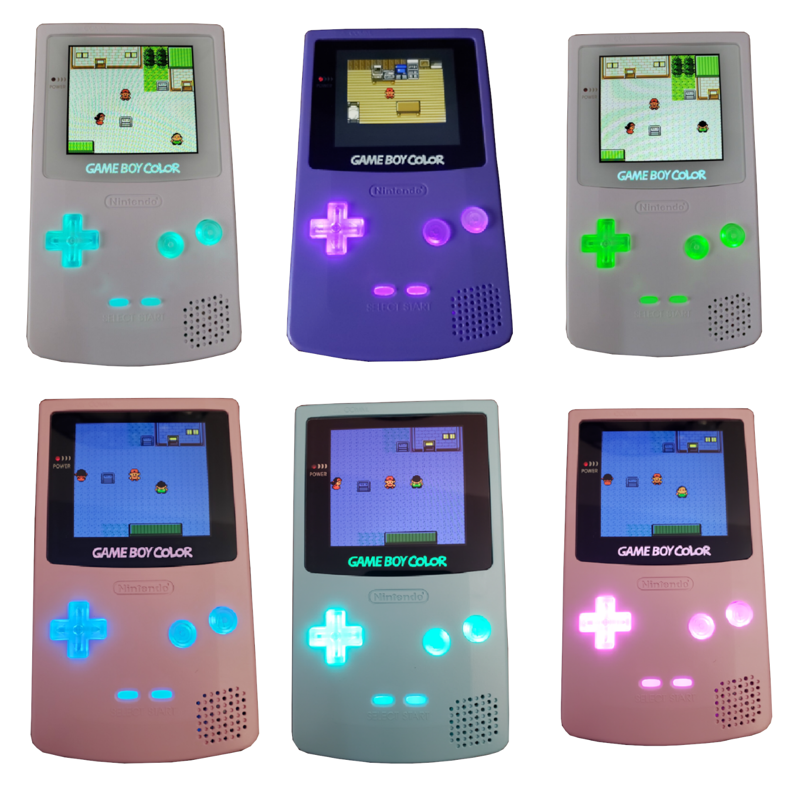 ゲームボーイcolor LG3246 Plz Read Item Condi GameBoy Color Red Game Boy