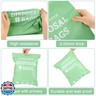 PerKoop 100 Pcs Extra Thick Large Adult Diaper Disposable Bags Odor Tight Sealing Disposal Bags Tear Resistance Sanitary for Feminine Products Prevents Leakage Incontinence Unscented Diaper Sacks