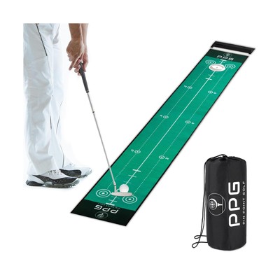 PIN Point Golf: Putting Green Mat fwith Silicon Speed Training Cup : Distance...