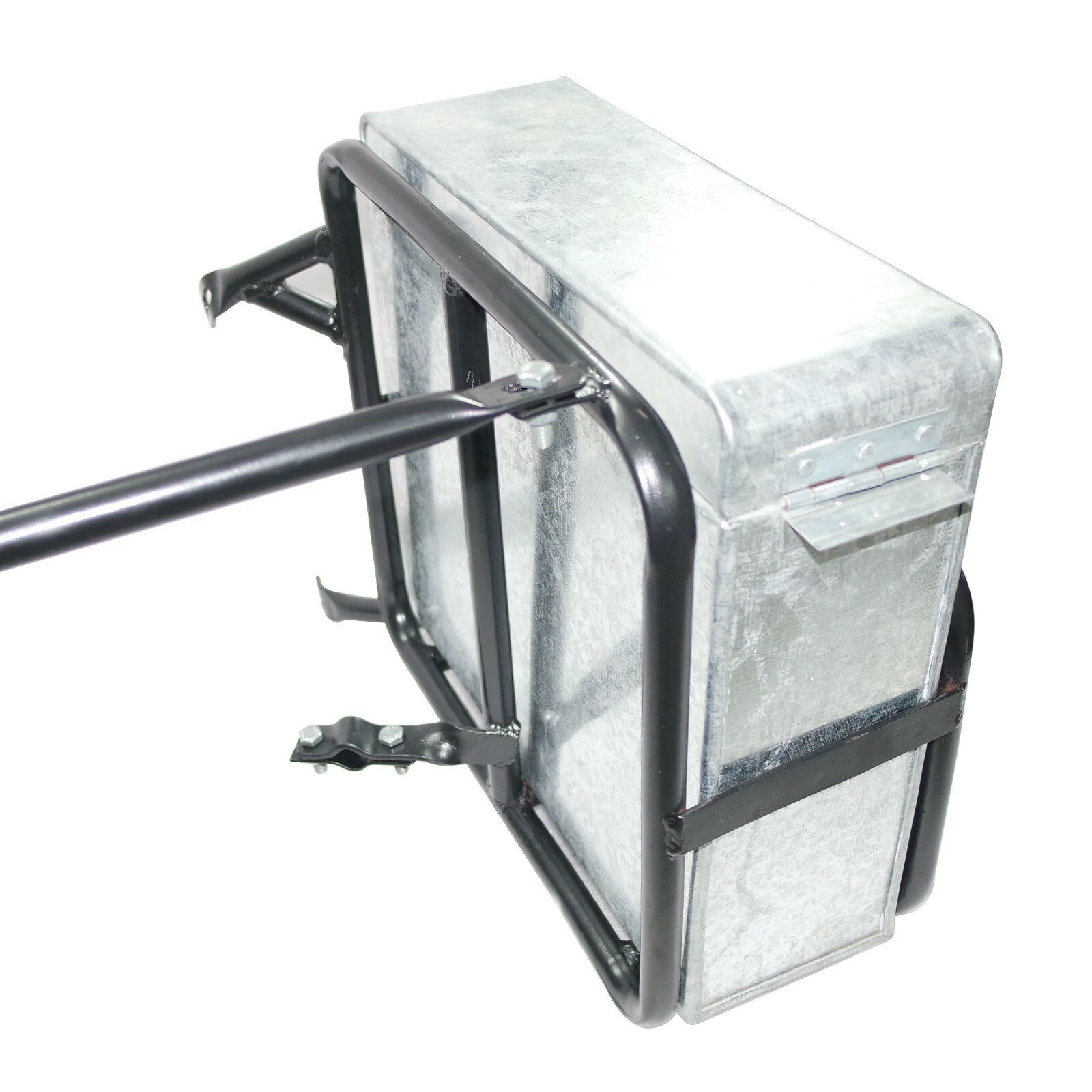 Fits Royal Enfield Classic UCE Luggage Pannier Carrier set + Case Box 