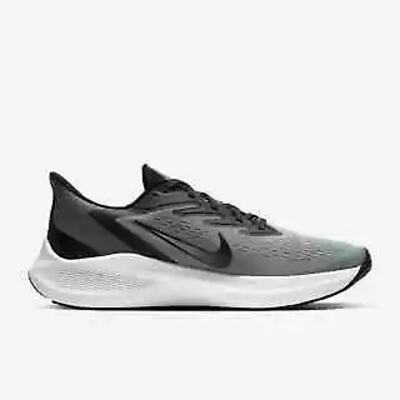 Nike Air Zoom Winflo 7 Running Shoes Gray Black White CJ0291