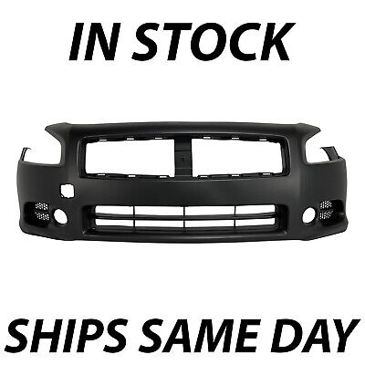 NEW Primered - Front Bumper Cover Fascia Replacement for 2009-2014 Nissan Maxima