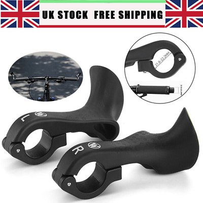 Bike Bar Ends Ergonomic Bike Handlebar Grips Replaceable Bicycle