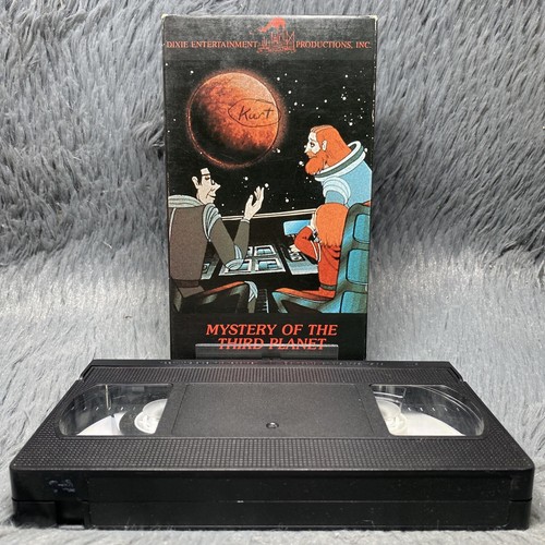 Mystery Of The Third Planet VHS 1987 Only For Children Dixie