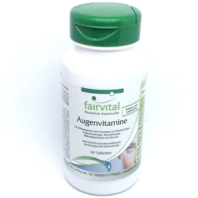 FAIRVITAL AUGENVITAMINE 60 COMPRIMES 02/2027 - SOUTIEN DE LA VISION