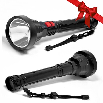 Yowllow LED Flashlights Battery Rechargeable Portable Light for Camping Fishing