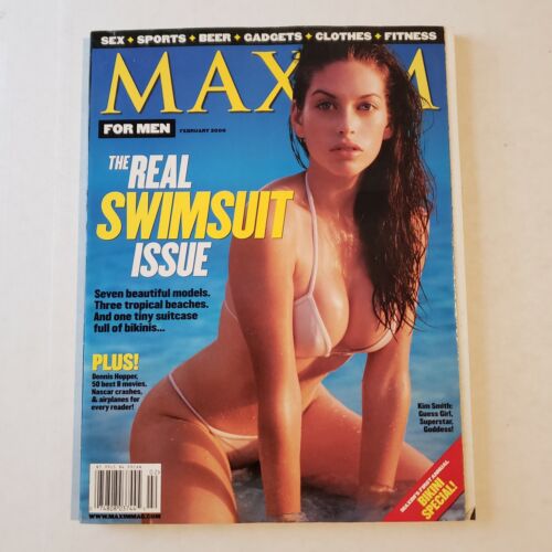 MAXIM MAGAZINE FEBRUARY 2000 Kim Smith Swimsuit Issue NO LABEL EX+/NR MT | eBay MAXIM MAGAZINE FEBRUARY 2000 Kim Smith Swimsuit Issue NO LABEL EX+/NR MT | eBay