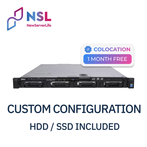 DELL R430 4LFF Server 2x E5-2698v4 2.2GHz =40 Cores 64GB H730 2x 2TB SAS 4xRJ45