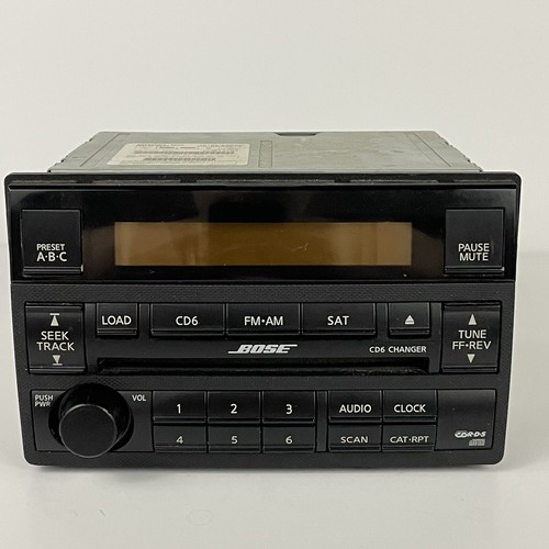 2005-2006 Nissan Altima OEM BOSE 6 Disc CD Changer Radio