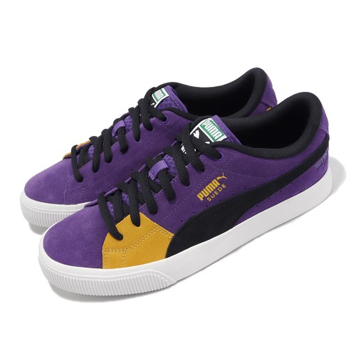

Мужские кроссовки Puma Suede Skate Nitro Lakers Purple Gold 386082-05, Фиолетовый, Suede Skate Nitro