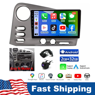 Apple CarPlay For 2003-2008 Pontiac Vibe Android 13 Radio Stereo GPS Navigation