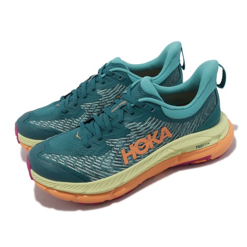 

Женские кроссовки Hoka Mafate Speed 4 Deep Lake Ceramic Green 1131056-DLCR, Зеленый, Mafate Speed 4