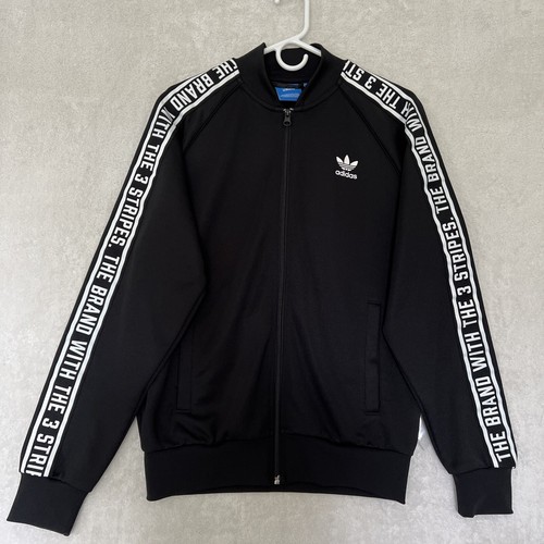 the brand with the three stripes jacket