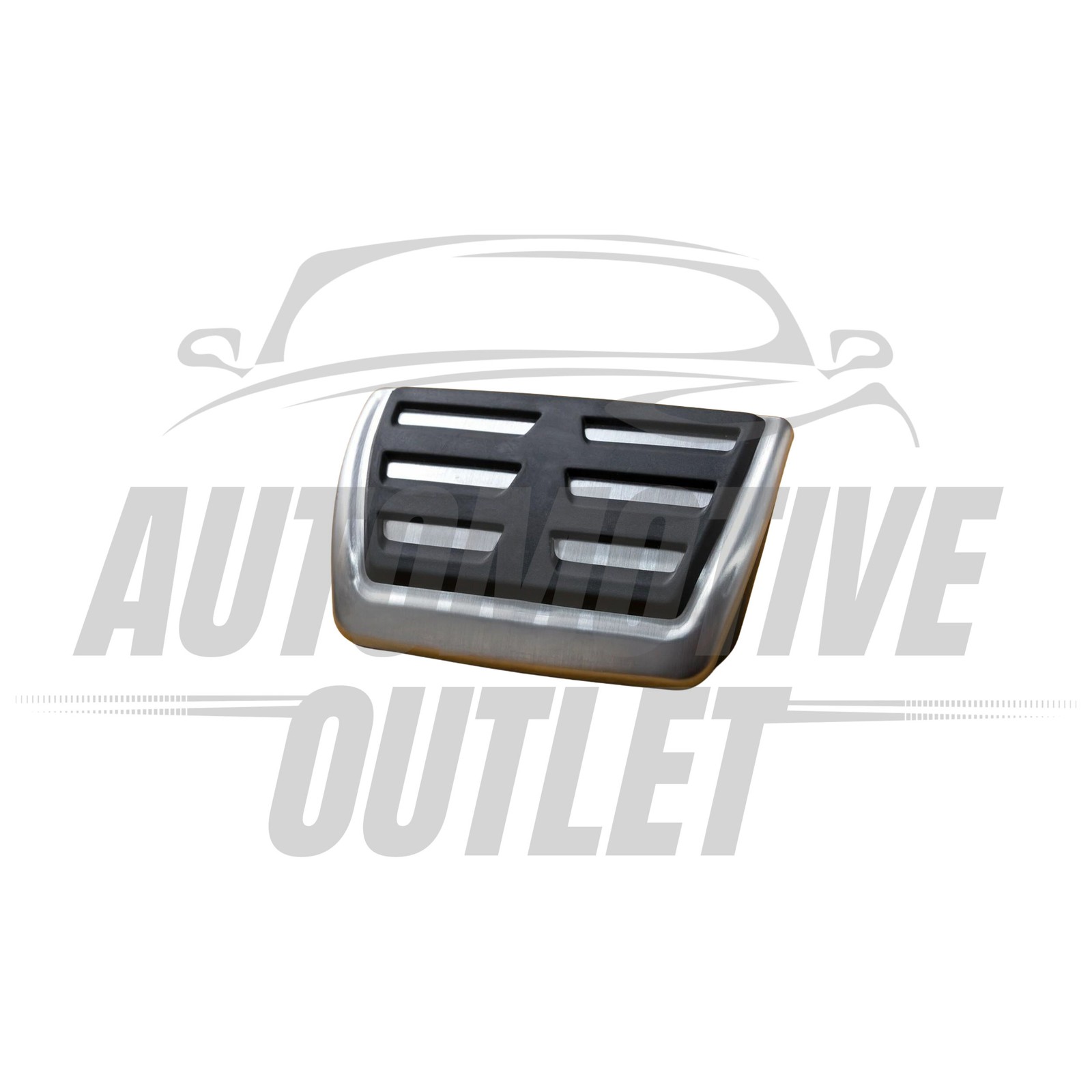 GAS BRAKE PEDAL COVER STAINLESS STEEL LHD FOR AUDI Q7 VW TOUAREG CAYENNE 6