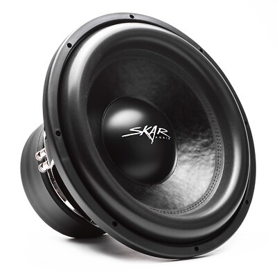 SKAR AUDIO VXF-15 D4 15'' 3000W MAX POWER DUAL 4 OHM COMPETITION CAR SUBWOOFER