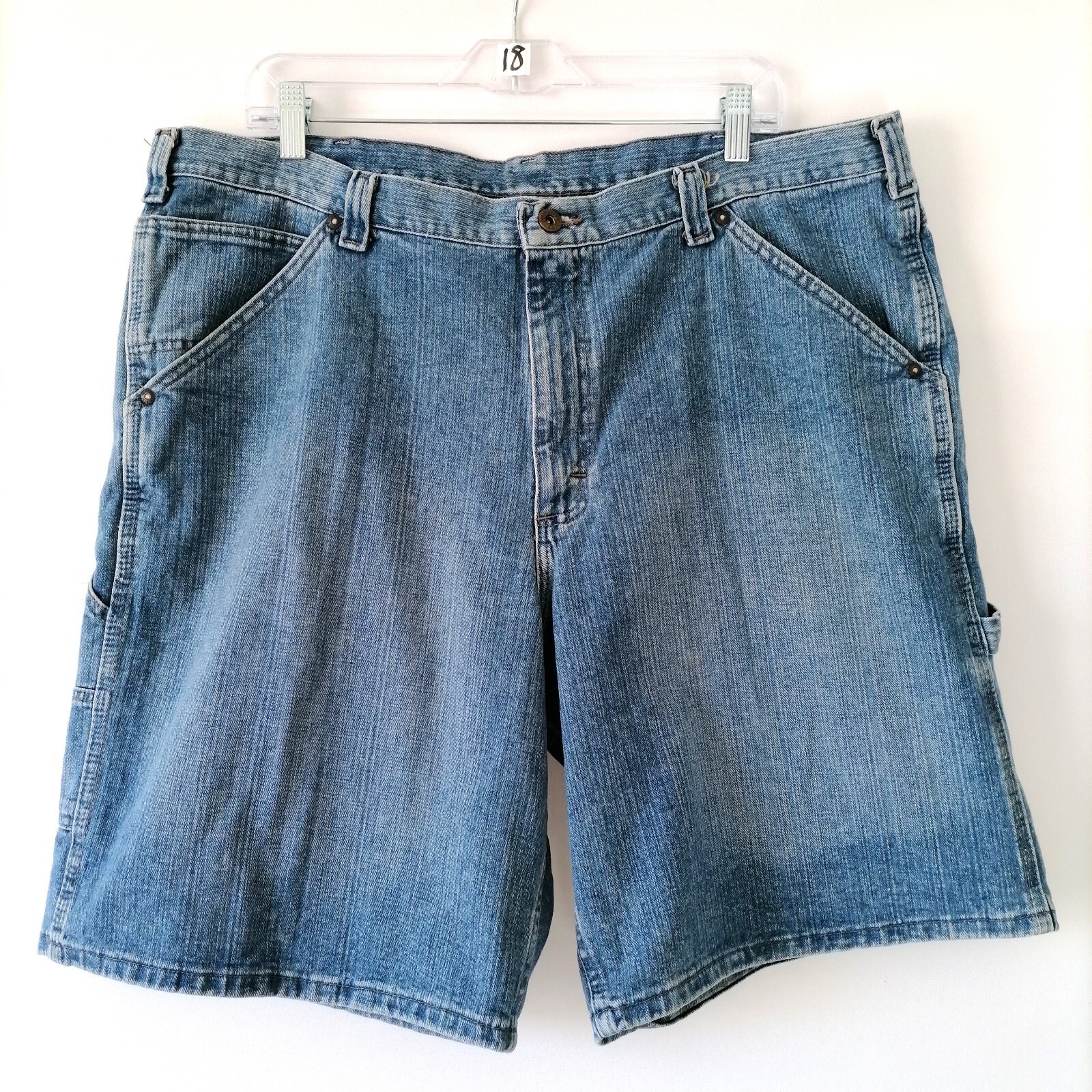 【U LAN】Sweet Carpenter Washing Three Quarter Bermuda Pants $_57.JPG?set_id=880000500F
