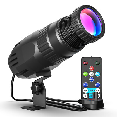 30W Pinspot Beam Stage Light RGBW 4 in 1 LED Party Disco Manual Focus Spotlight