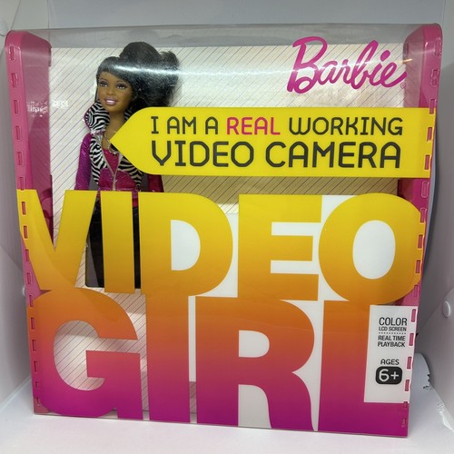 Barbie Video Girl Real Working Camera Color LCD Screen
