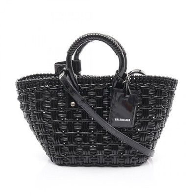 BALENCIAGA BISTRO XS Bistro Basket 2Way Crossbody Tote Bag 671342