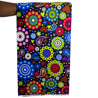 6 yards top african fabric