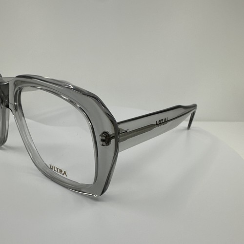 Pre-owned Goliath Ii Eyeglasses Ultra  2 C. Translucent Grey 62-20mm Holland In Clear Demo Lenses