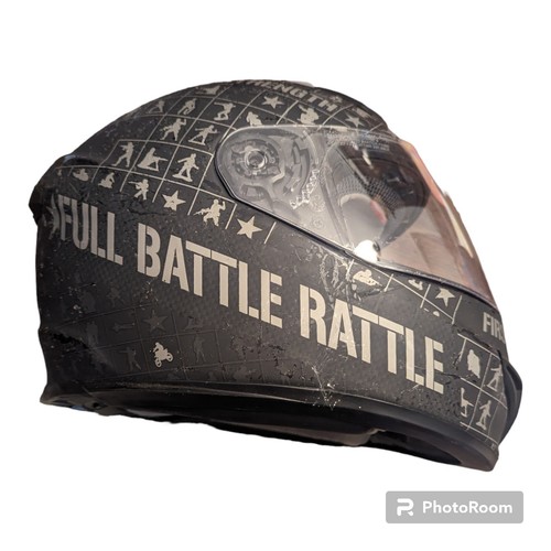 Zox Speed And Strength Motorcycle Helmet Model SS1400 Size XL With Special Decal