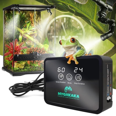 Reptile Smart Mister, Reptile Humidifiers Misting System Automatic with Timer...