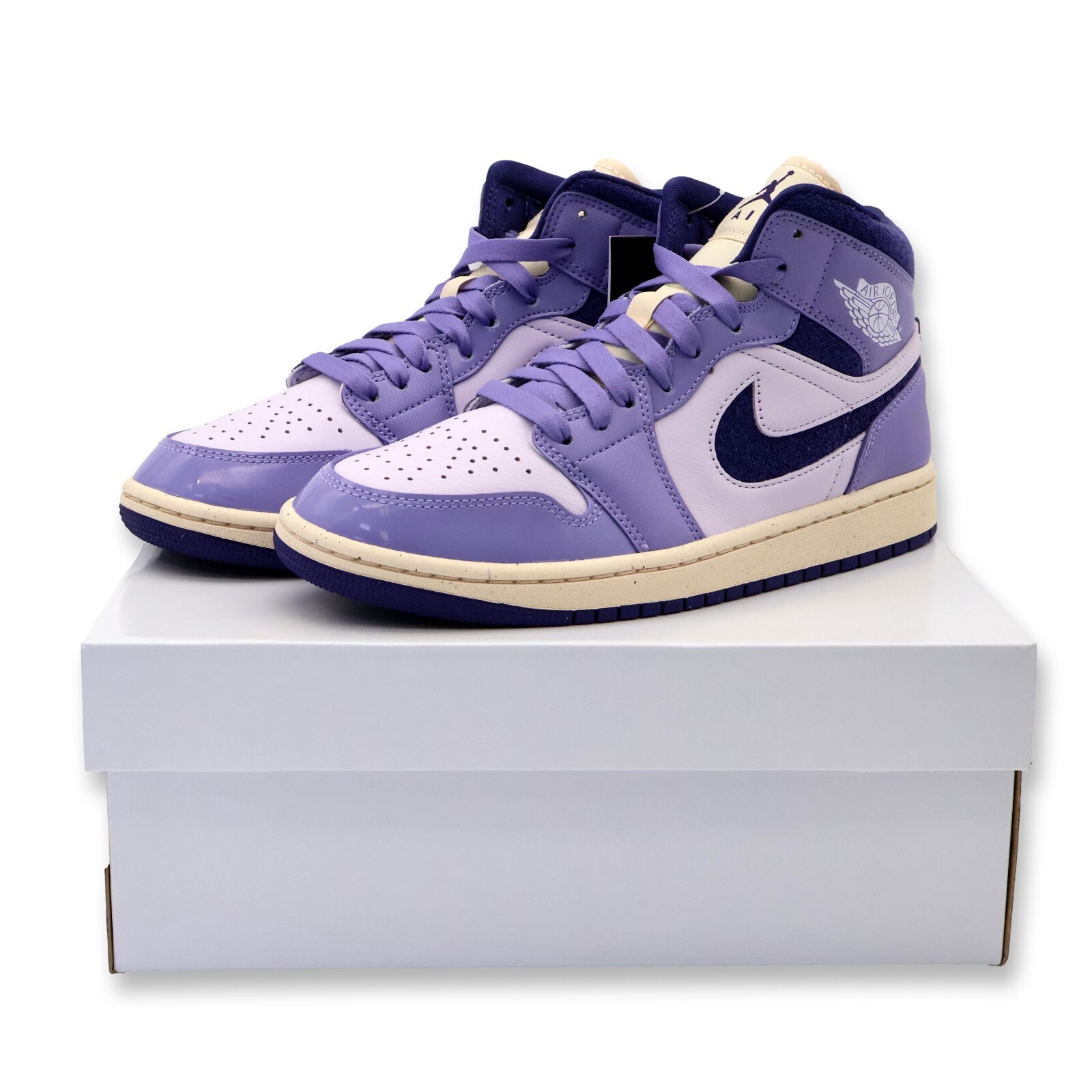 DZ3745-500 Nike Air Jordan 1 Mid Chenille Sky J Light Purple DZ3745-500 Nike Air Jordan 1 Mid Chenille Sky J Light Purple