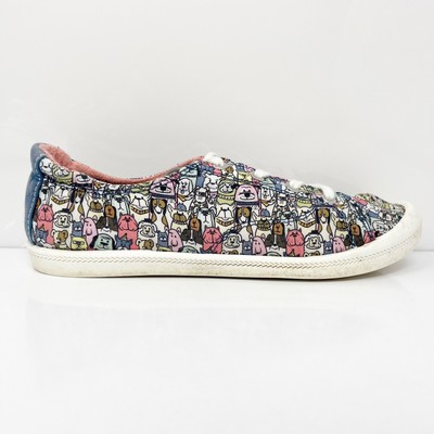 

Skechers Womens Bobs Beach Bingo 113036 Многоцветная повседневная обувь Кроссовки Размер 8.5, Multicolor, Bobs Beach Bingo